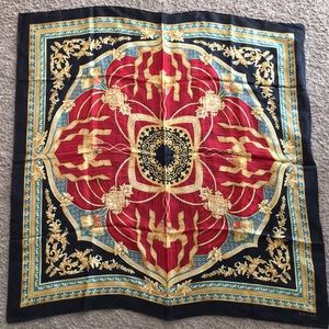 Vintage Echo Silk Scarf 34 x 34